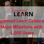 Kingswood Learn Hits 1,000 Users